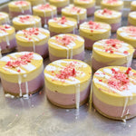 Mango Strawberry Cheesecake