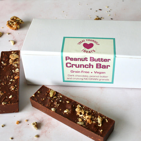 Treat Yourself Treats - Peanut Butter Crunch Bars 8-pack